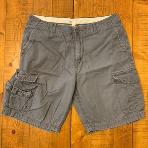 Men's J. Crew Blue/Gray Ripstop Cargo Short